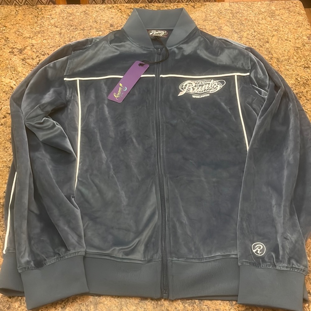 Runts around the world velour jacket 3xl